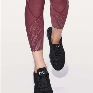 lululemon “Tight Stuff Tights” Maroon